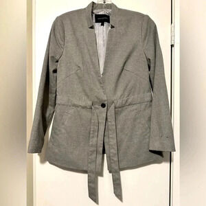 Banana Republic light gray Heather jacket size 2